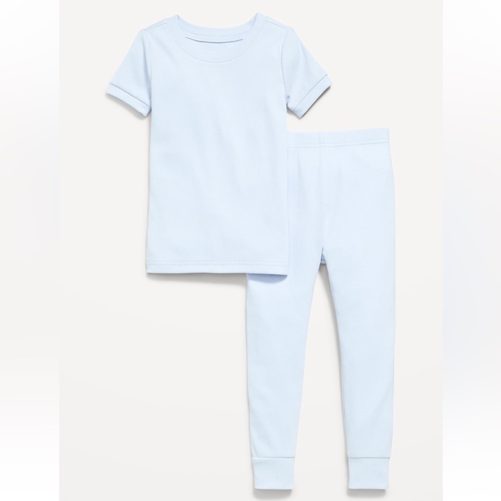 12-18M NWT Old Navy 2 Piece Set Snug Fit Ribbed Pajama